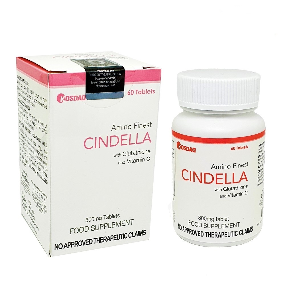 Cindella With Glutathione and Vitamin C 800mg Tablets