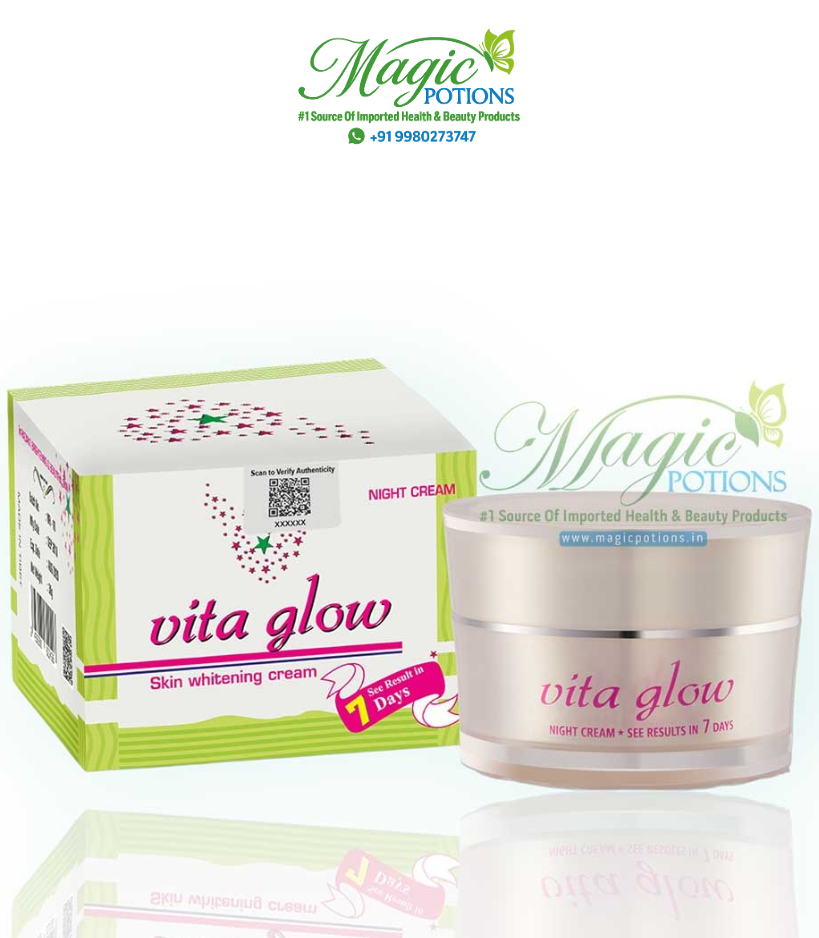 Vita Glow Night Cream for Skin Whitening Authentic 30g