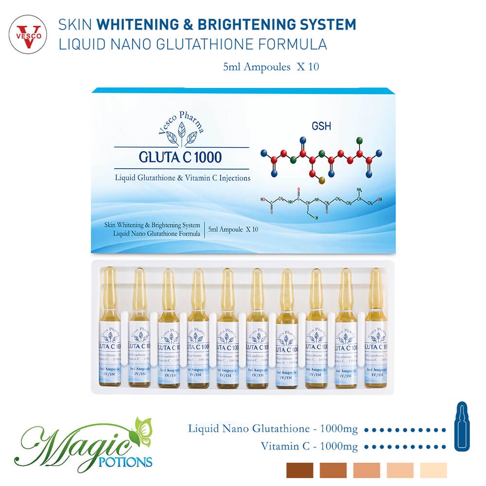 Vesco Pharma Gluta C 1000 Liquid Glutathione And Vitamin C