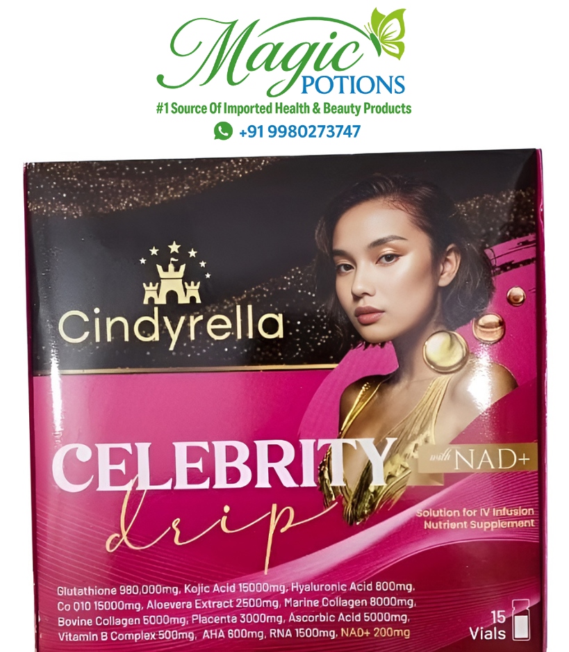 Cindyrella Celebrity Drip with Nad plus Glutathione Injection