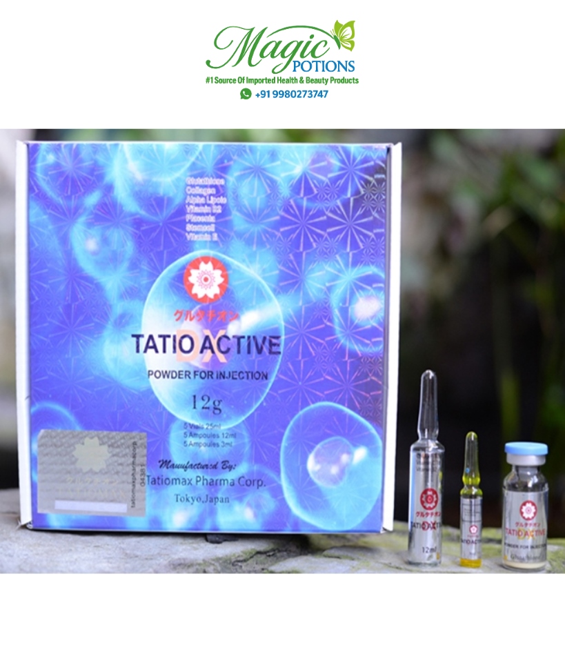 Tatio Active Dx 12G Japan Glutathione Injections