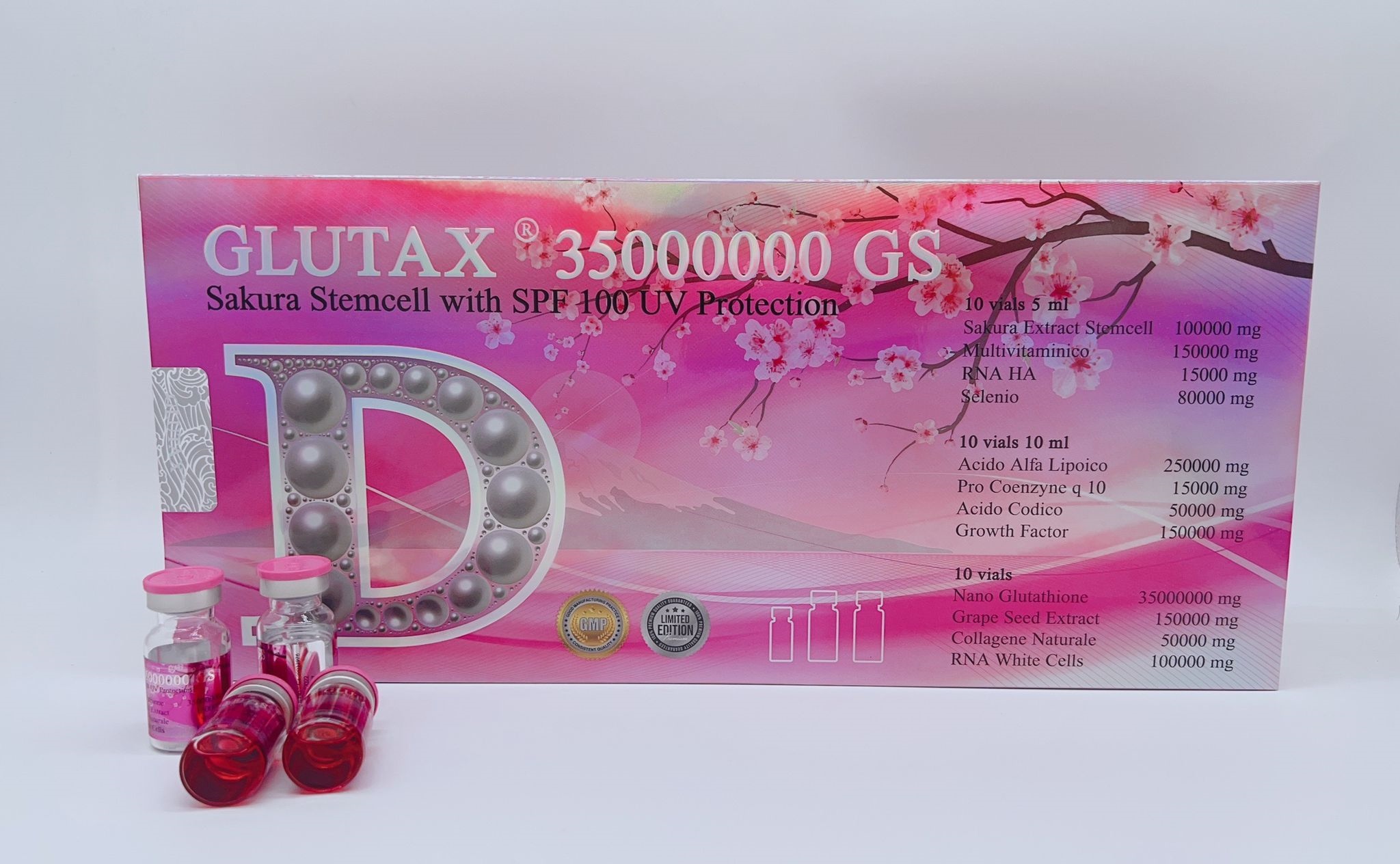 Glutax 35000000GS Sakura Whitening Injection