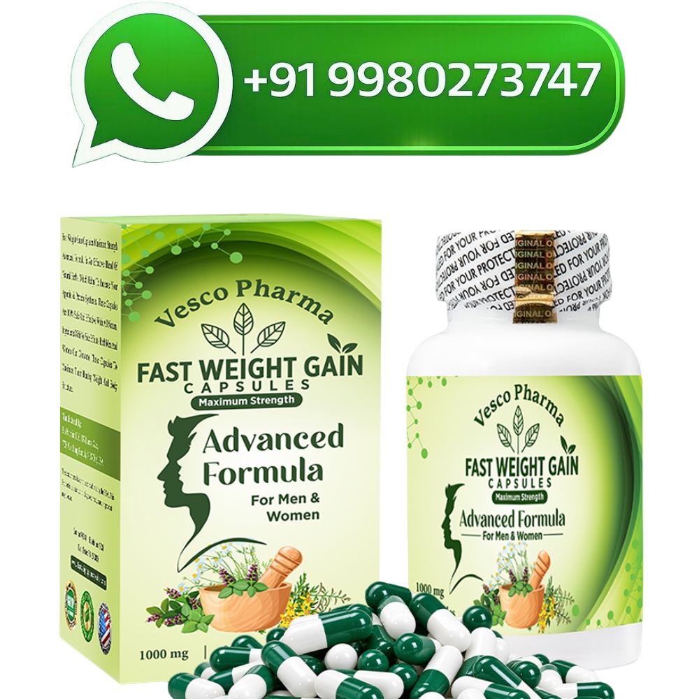 Vesco Pharma Fast Weight Gain Capsules Advanced Formula For Men & Women