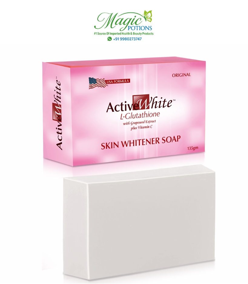 Active White L Glutathione Skin Whitening Soap