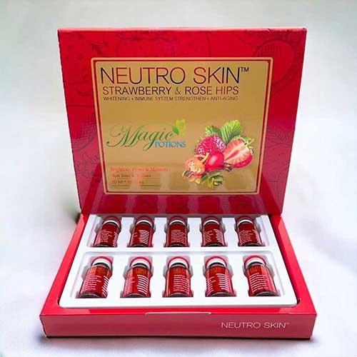 Neutro Skin Strawberry & Rosehips Glutathione Whitening Injection