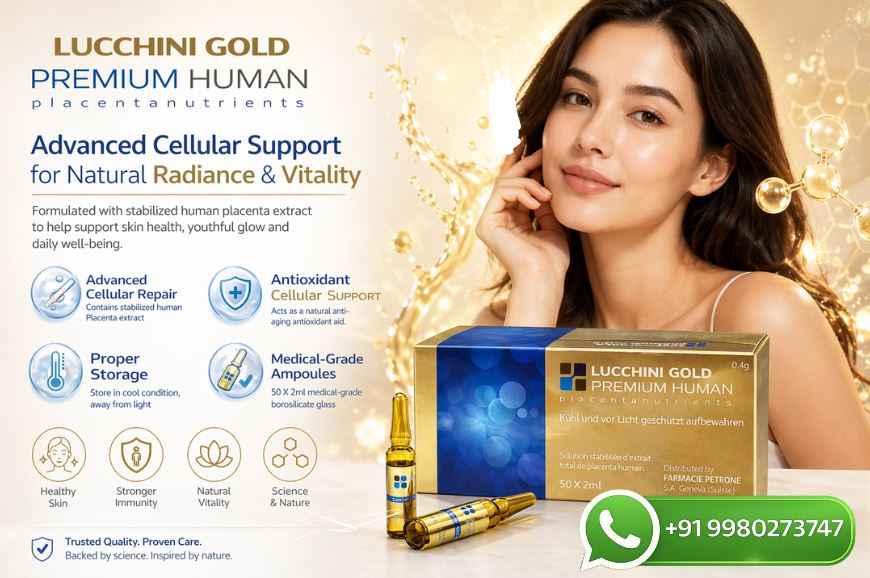 Lucchini Gold Premium Human Placenta Injection