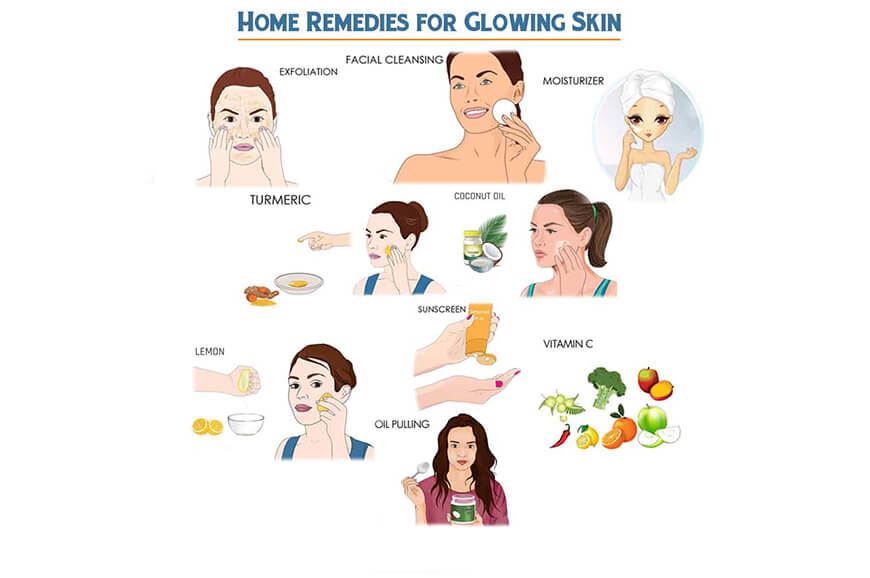 Homemade Tips for Glowing and Fair Skin