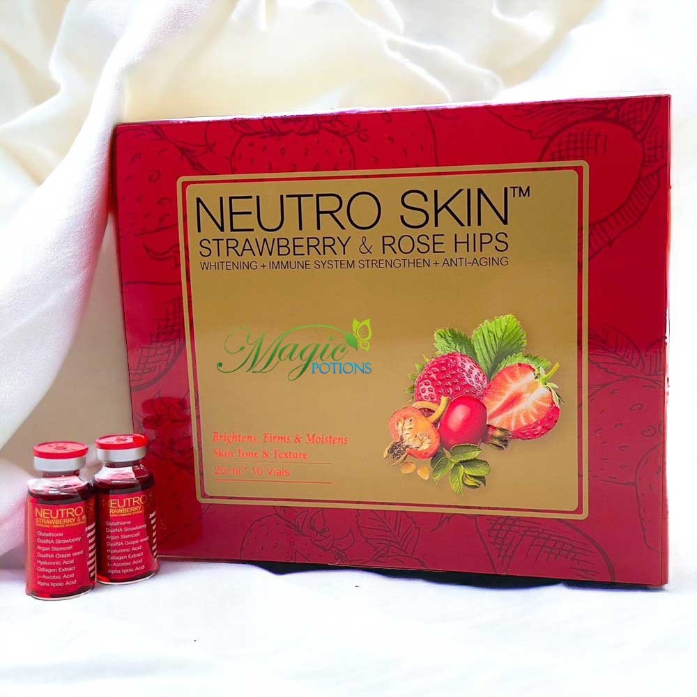 Neutro Skin Strawberry & Rosehips Glutathione Whitening Injection