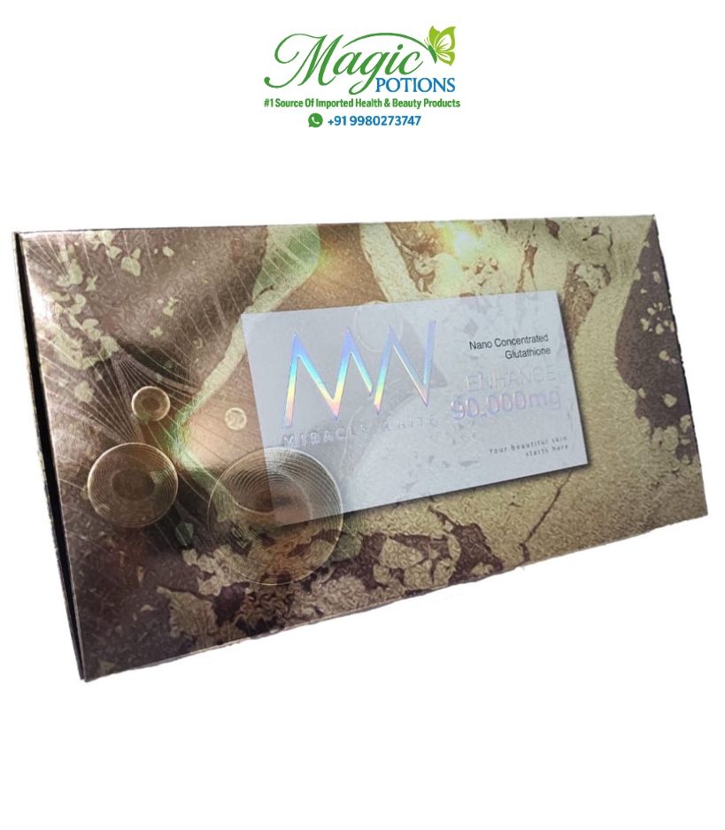 Miracle White Enhanced 90000mg Glutathione Whitening Injection