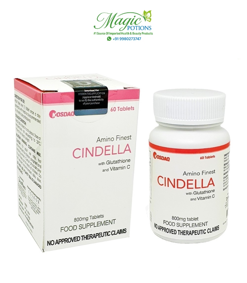 Cindella With Glutathione and Vitamin C 800mg Tablets