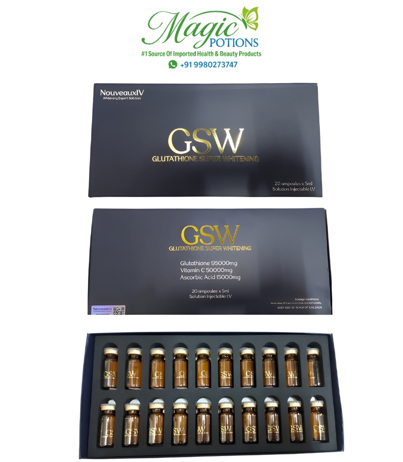 NouveauxIV GSW Glutathione Super Whitening Injection