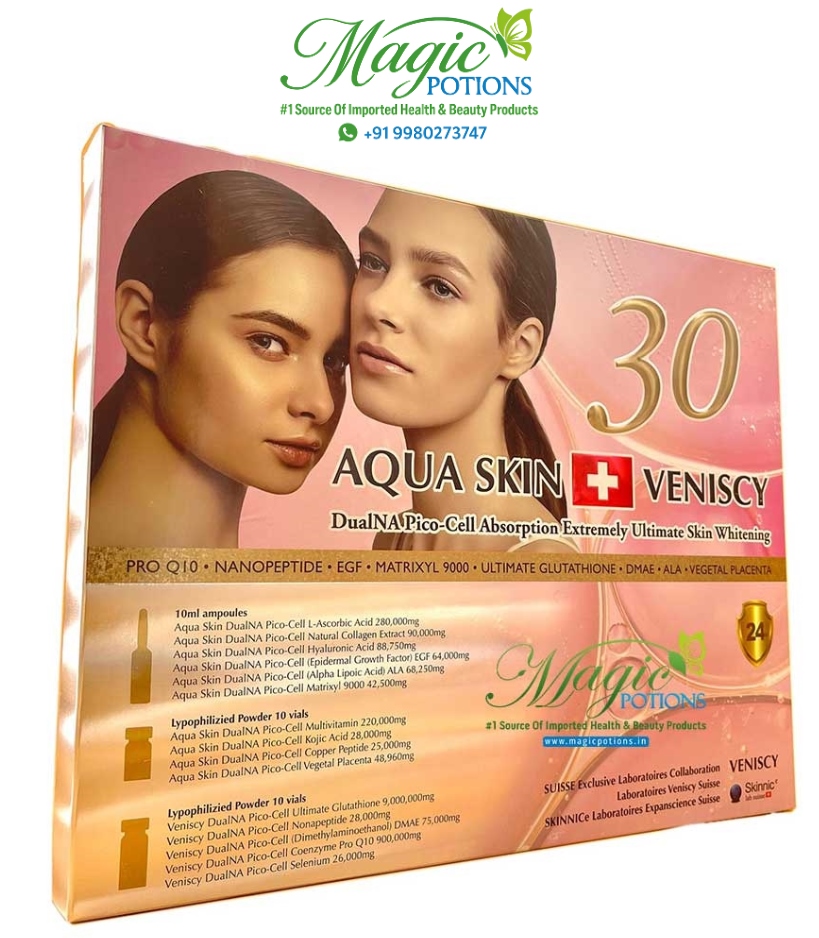 Aqua Skin Veniscy 30 Dualna Pico Cell Absorption Skin Whitening
