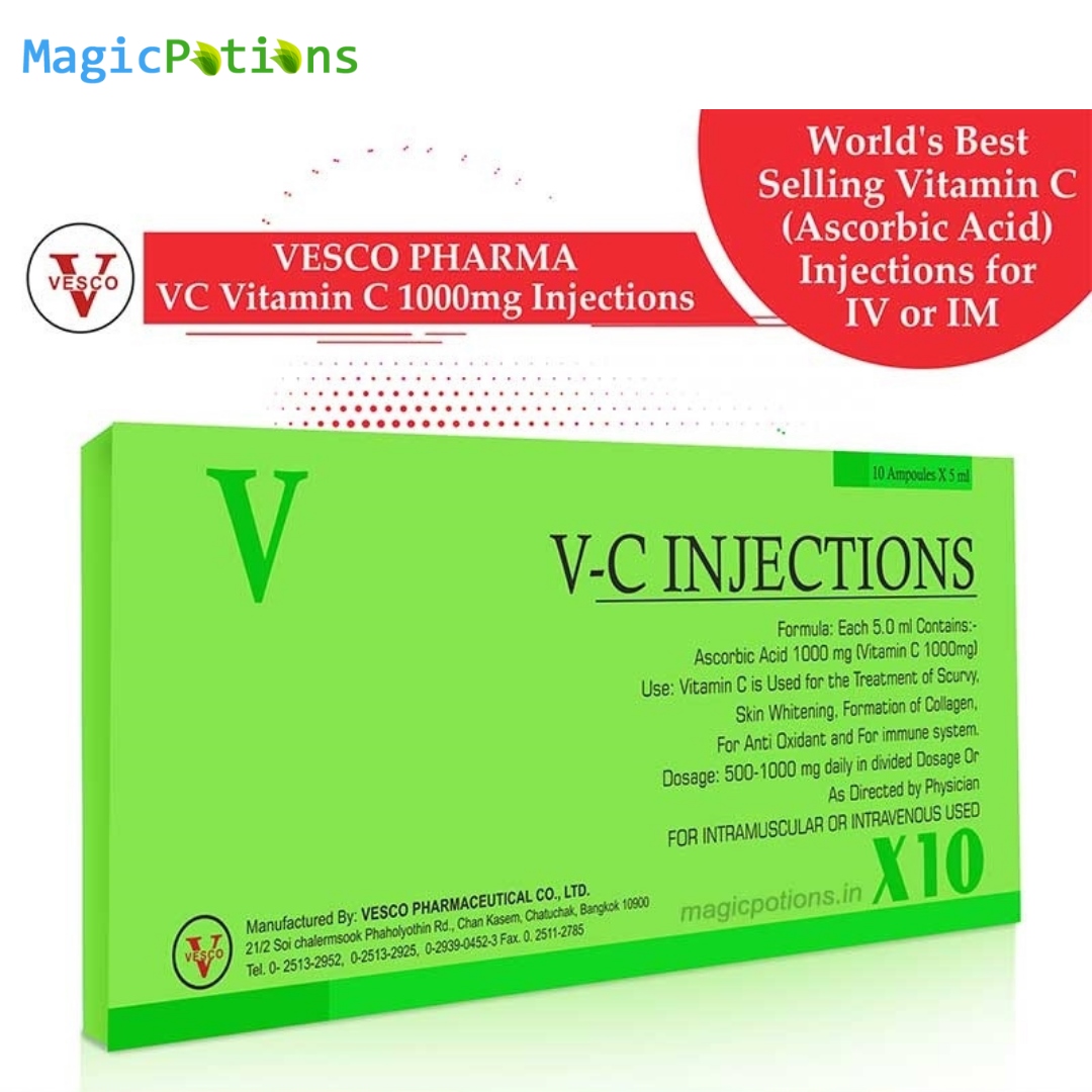 Vitamin C Injection By Vesco Pharma Ascorbic Acid