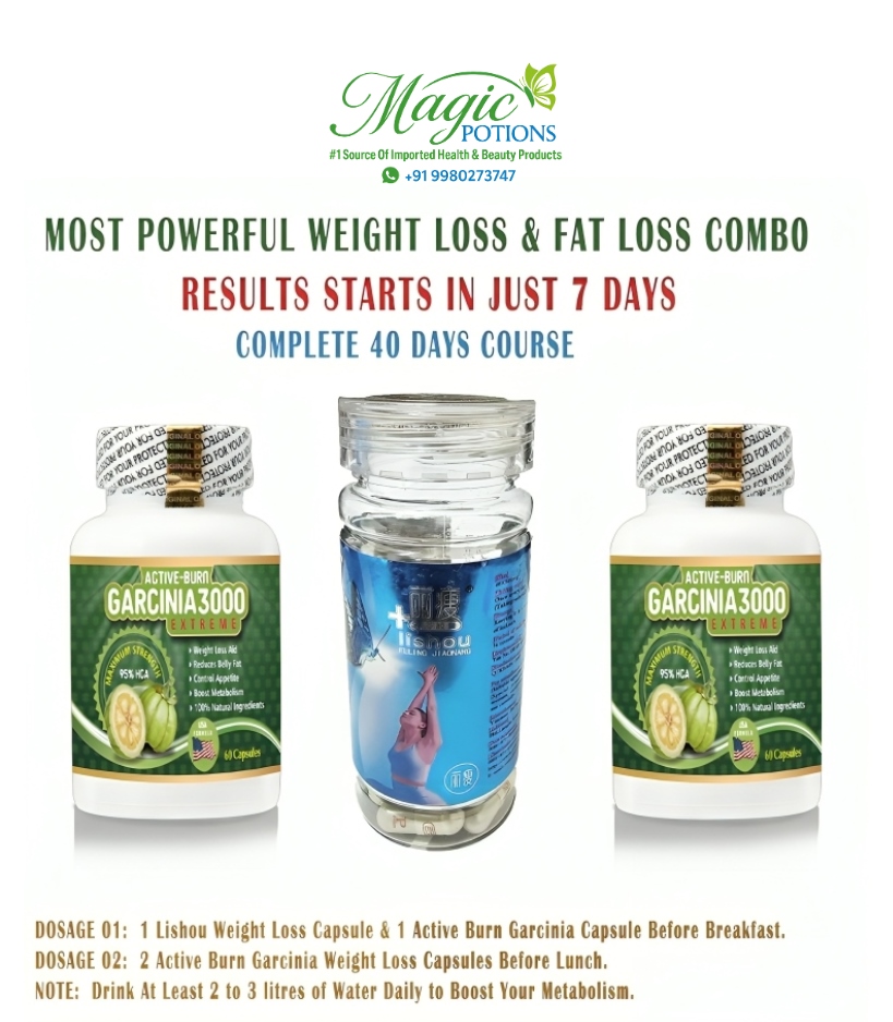 Lishou Slimming Capsules 40 Day Weight Loss & Fat Loss Combo