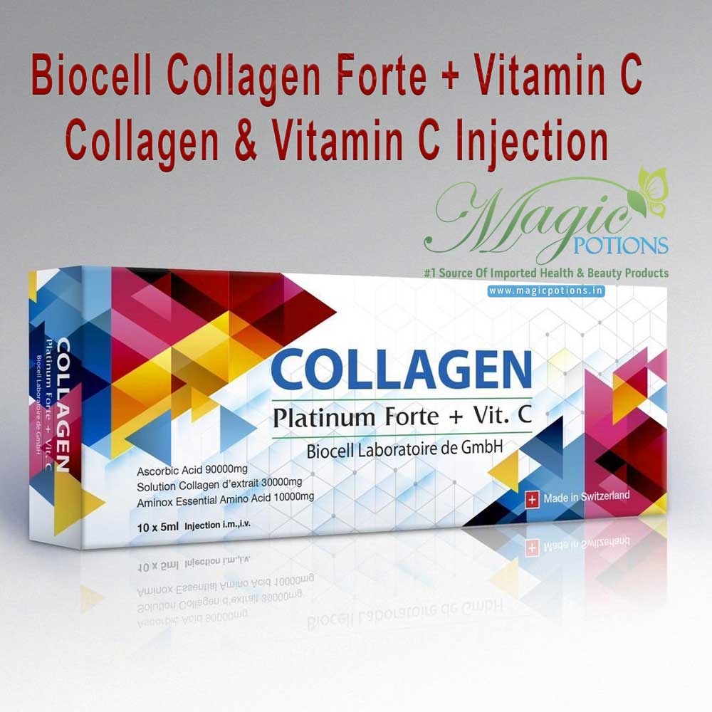 Biocell Collagen Platinum Forte Plus Collagen With Vitamin C Injection