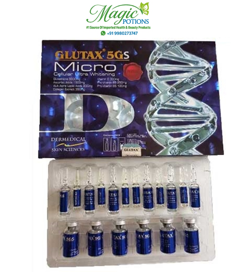 Glutax 5gs Micro 5000mg Cellular Ultra Whitening