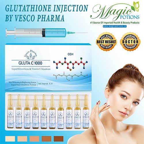 Glutathione Injection By Vesco Pharma Gluta C And Vitamin C