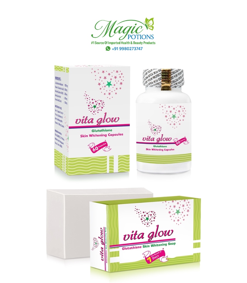 Vita Glow Glutathione Capsules & Vita Glow Soap