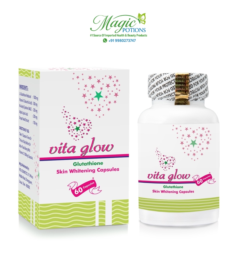 Vita Glow Glutathione Skin Whitening Capsules