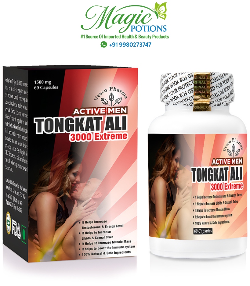 Vesco Pharma Active Men Tongkat Ali 3000 Extreme