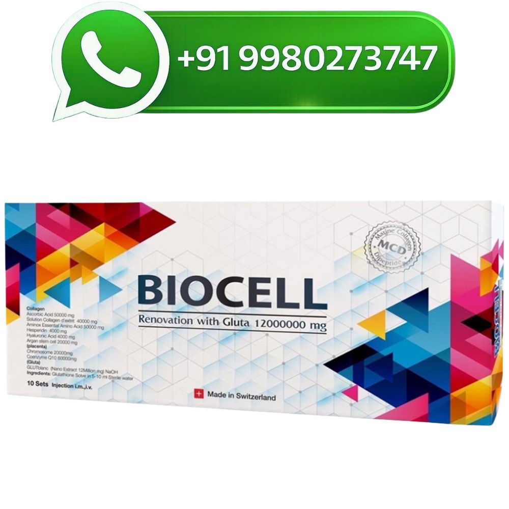 Biocell Renovation With Gluta 12000000mg Glutathione Whitening Injection