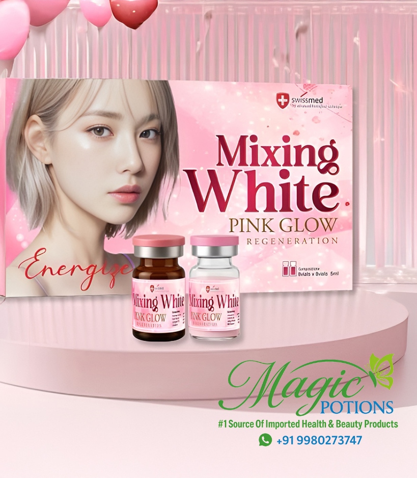 Swismed Mixing White Pink Gold Glutathione Injection