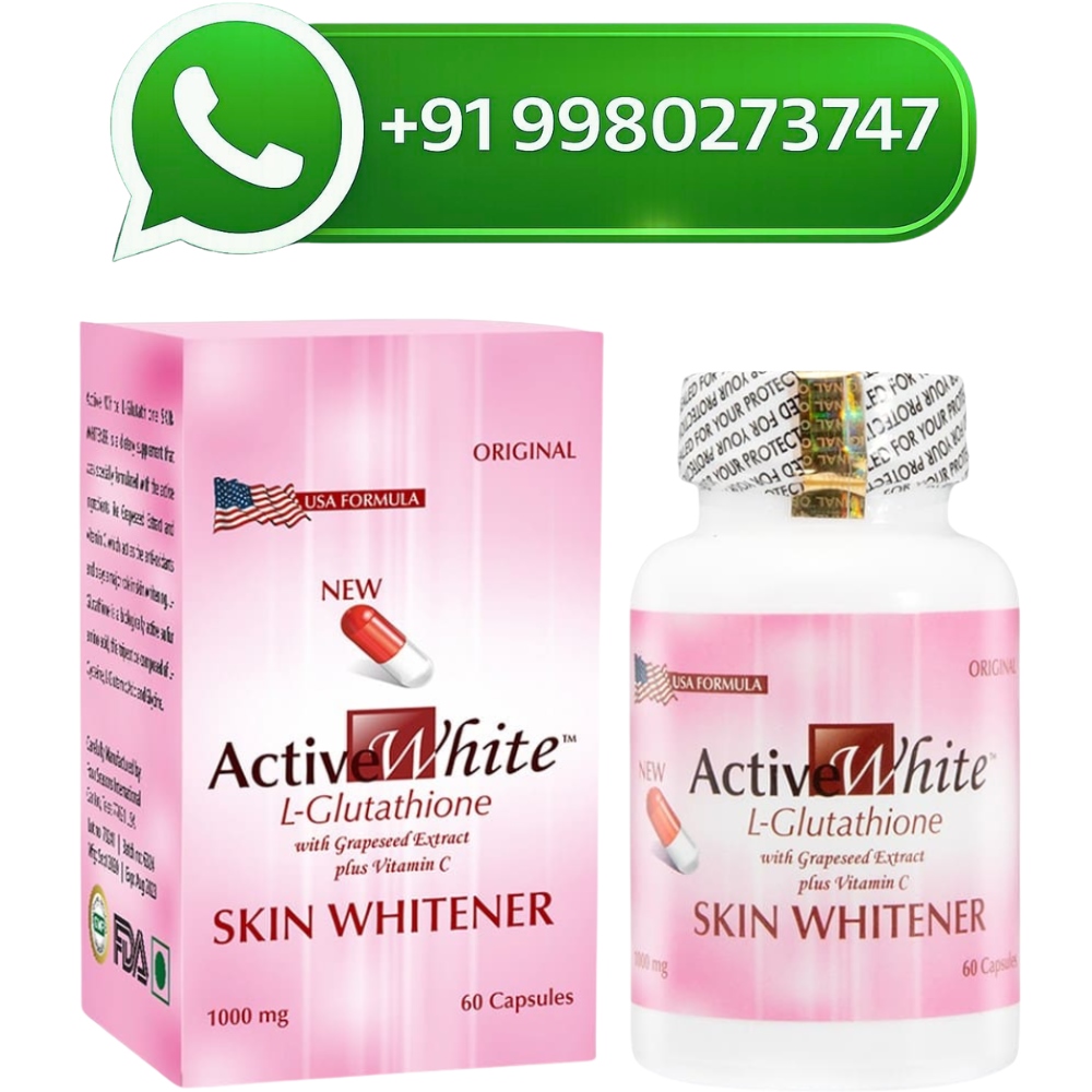 Active White L Glutathione Skin Whitening Capsules
