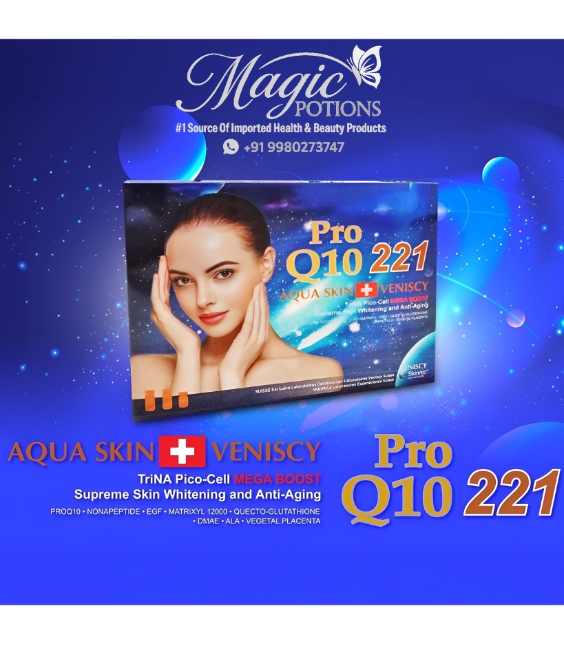 Aqua Skin 221 Pro Q10 Glutathione Injection