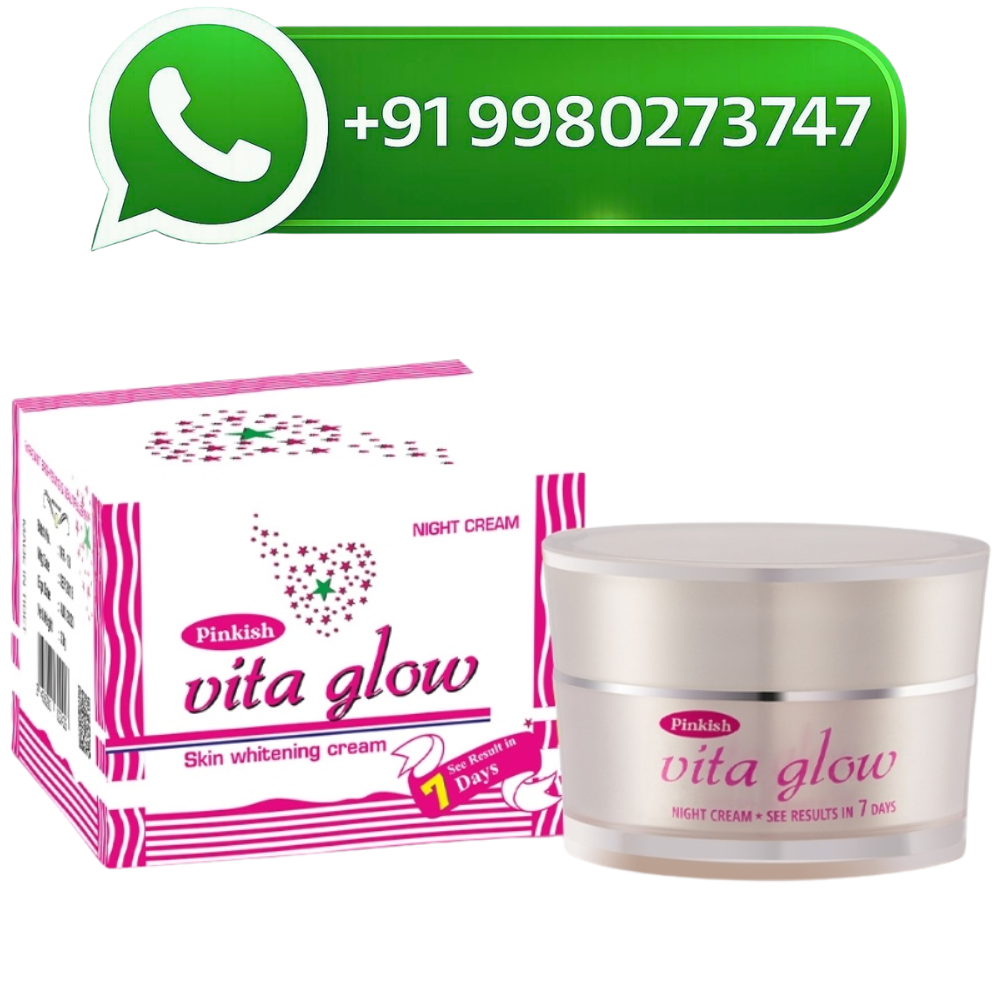 Pinkish Vita Glow Skin Whitening Night Cream