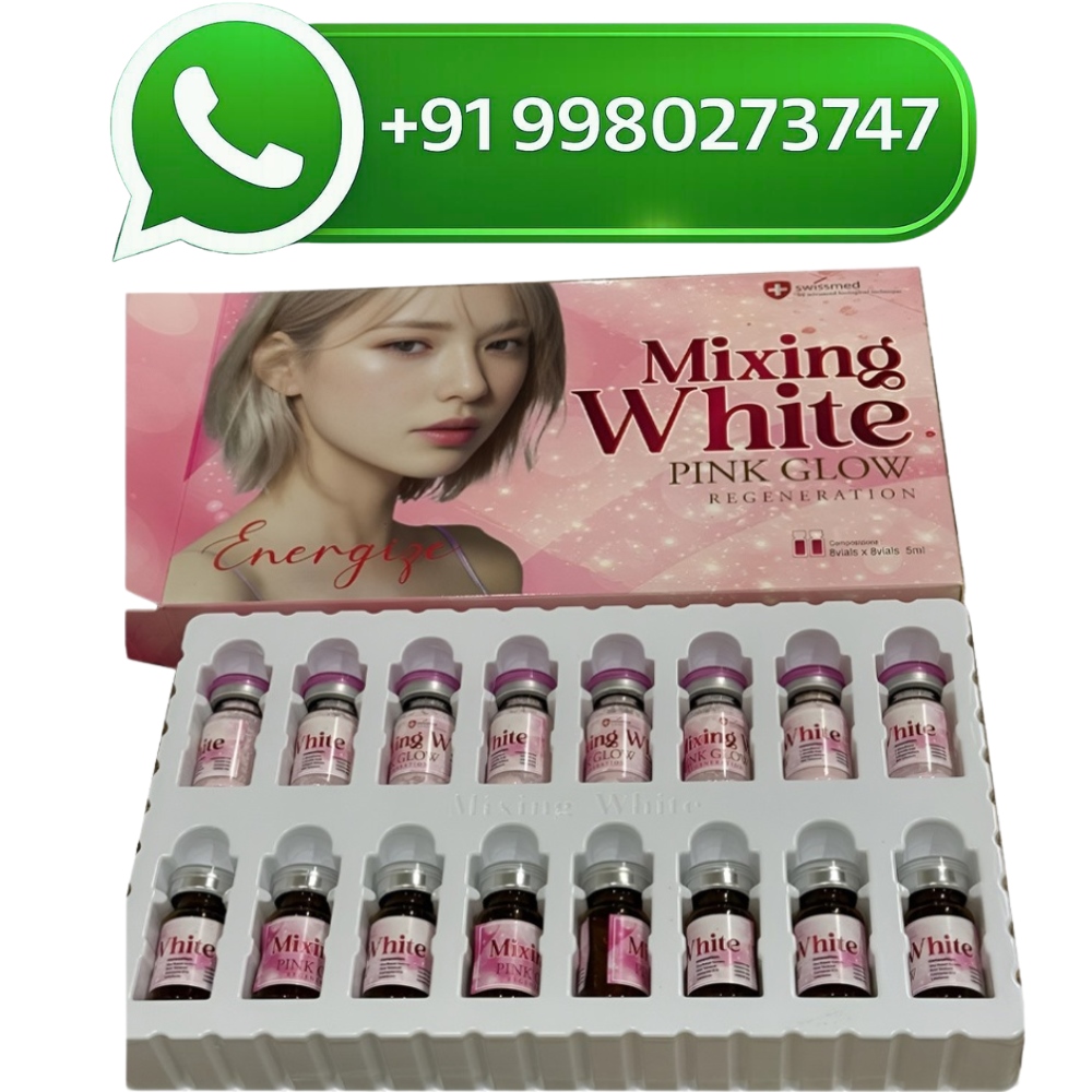 Swismed Mixing White Pink Glow Glutathione Injection