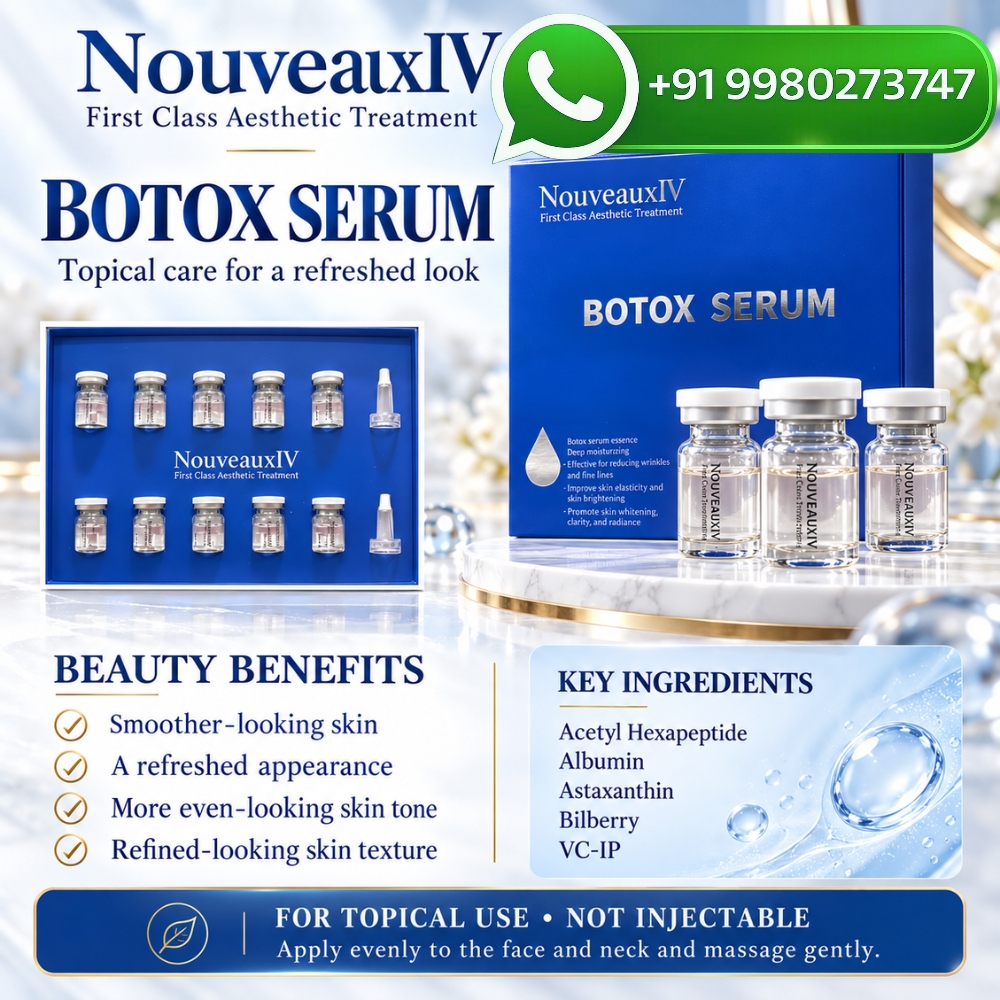 NOUVEAUX IV Botox Serum: Discover a New Approach to Ageless Beauty