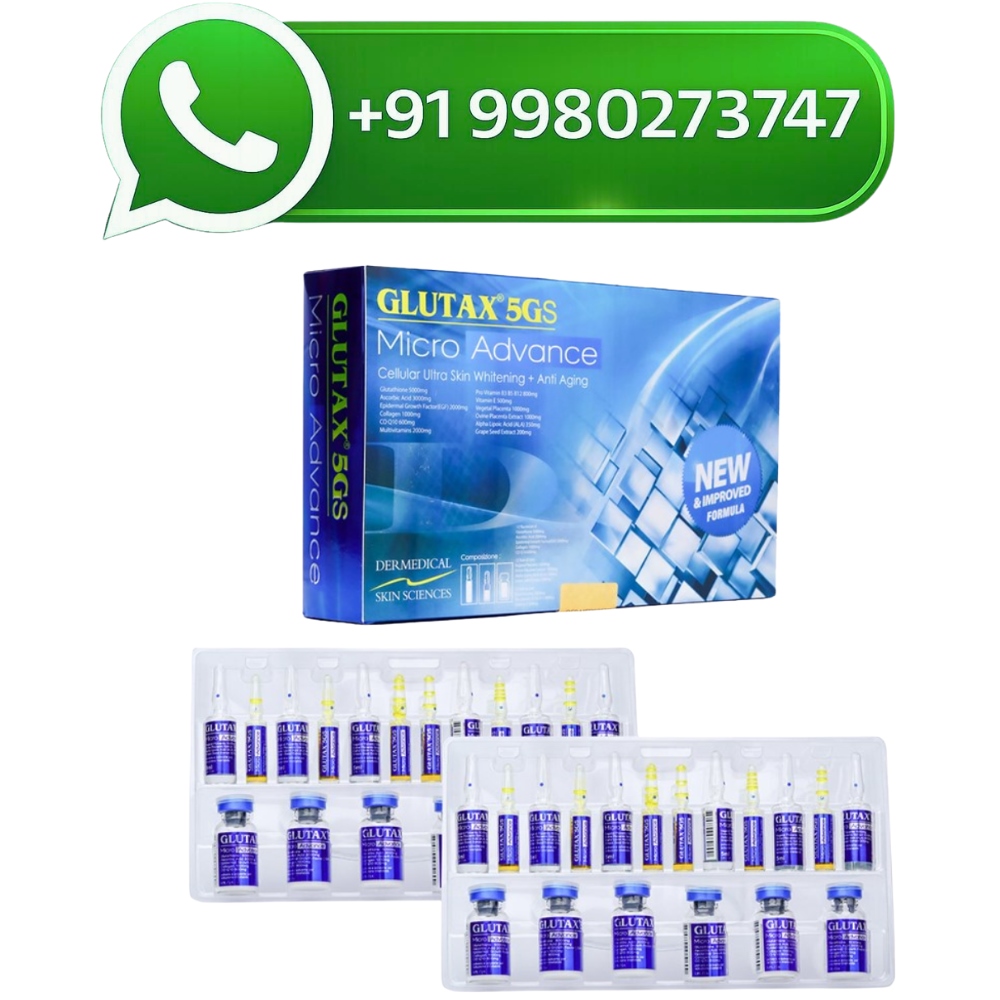 Glutax 5gs Micro Advance Glutathione 5000mg 12 Sessions
