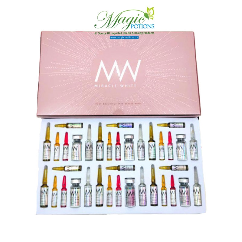 Miracle White 35000mg Glutathione Injections