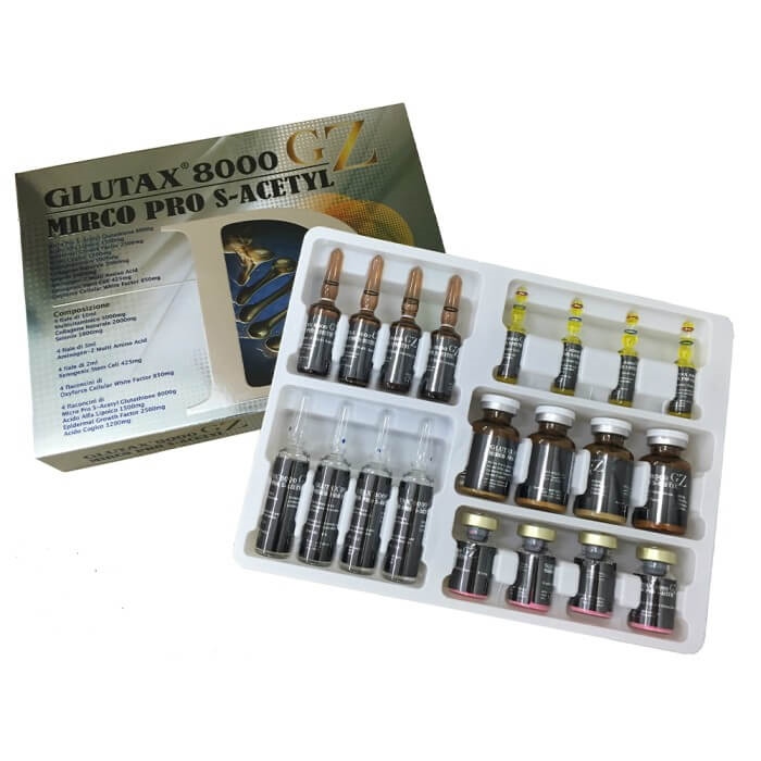Glutax 8000gz Micro Pro S Acetyl Glutathione Injections