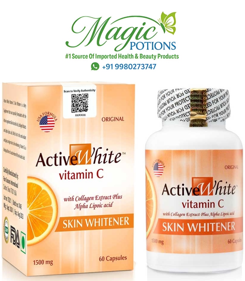 Active White Vitamin C Skin Whitening Pills