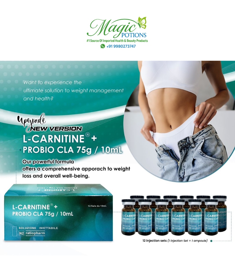Ratiopharm L Carnitine 75 Gram Weight Loss & Fat Loss Injection