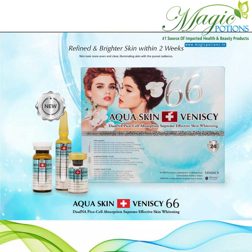 Aqua Skin Veniscy 66 Supreme Effective Skin Whitening