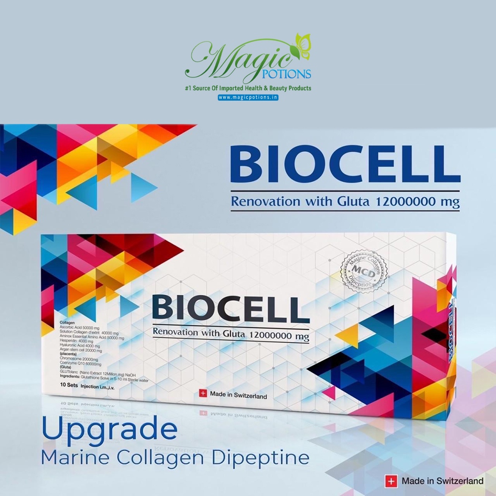 Biocell Renovation With Gluta 12000000mg Glutathione Whitening Injection