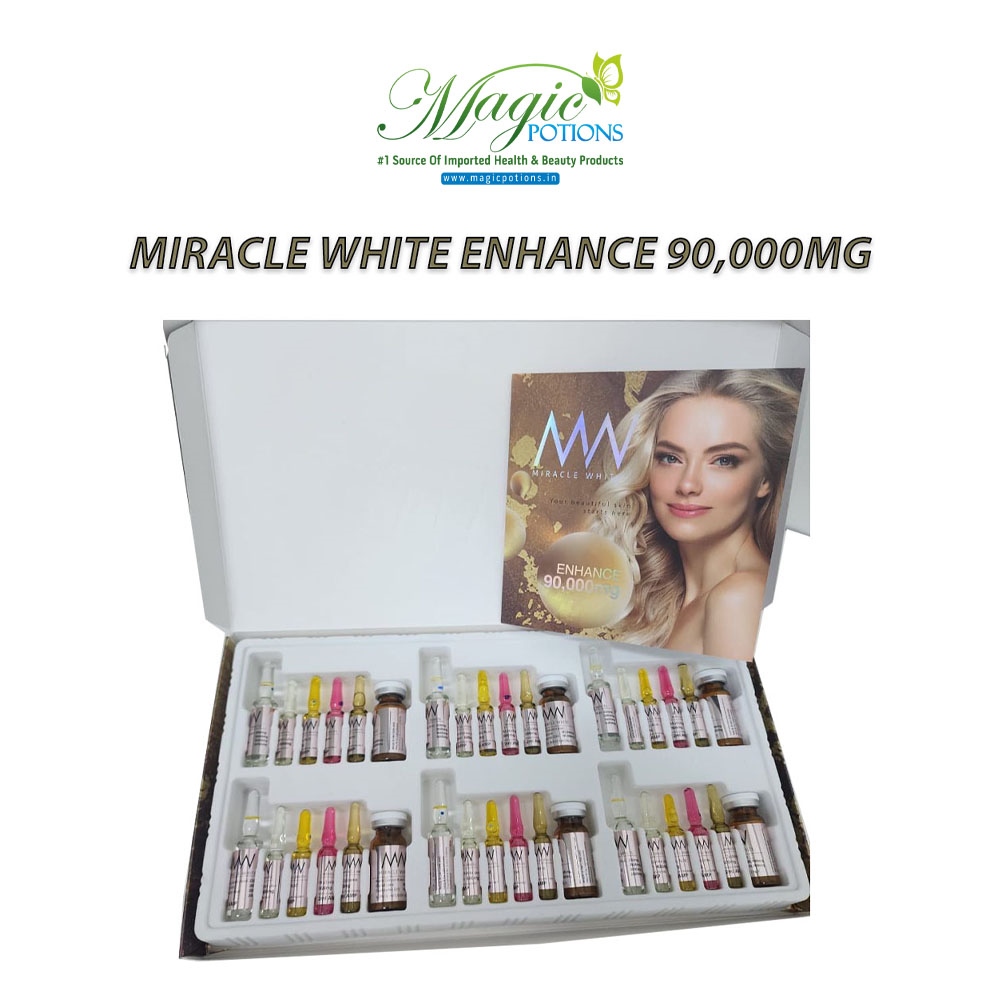 Miracle White Enhanced 90000mg Glutathione Whitening Injection