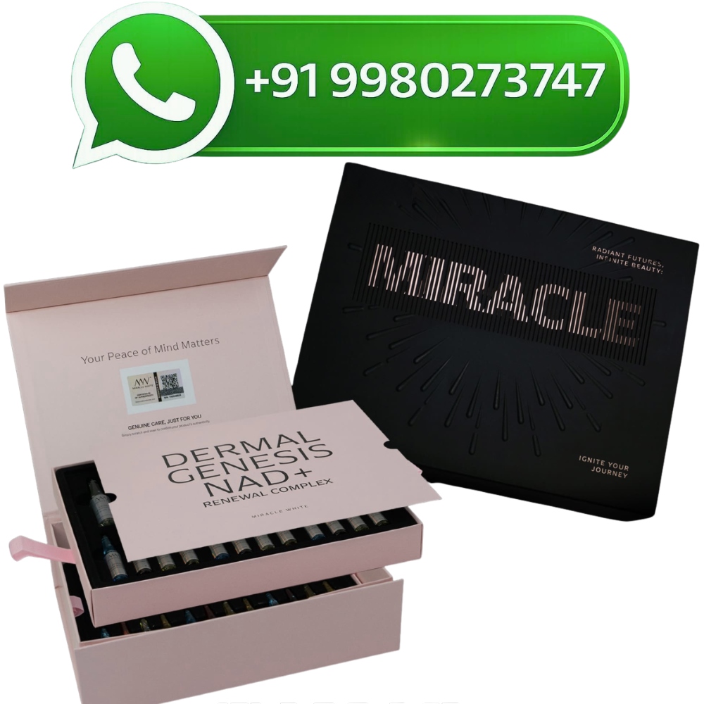 Miracle Dermal Genesis NAD plus Renewal Complex Glutathione Injection