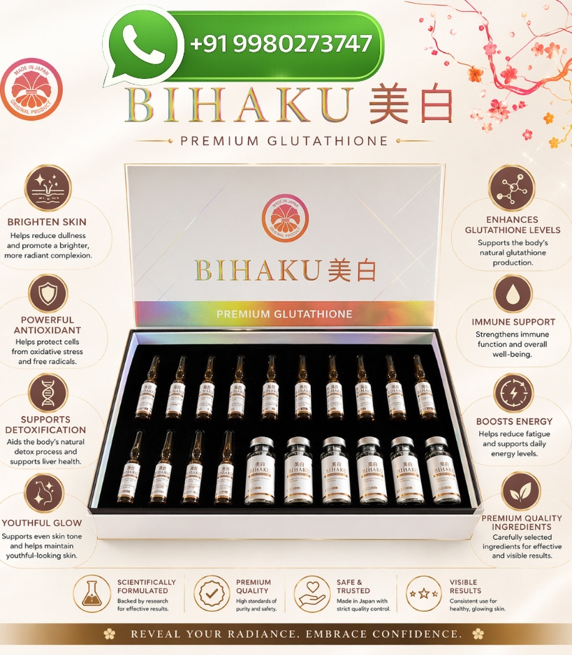 Bihaku Japan Premium Glutathione 10,000mg Injection