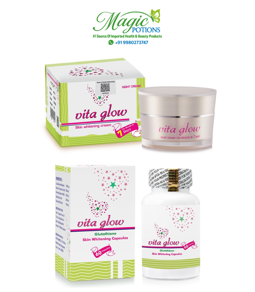 Vita Glow Night Cream for Skin Whitening Authentic 30g