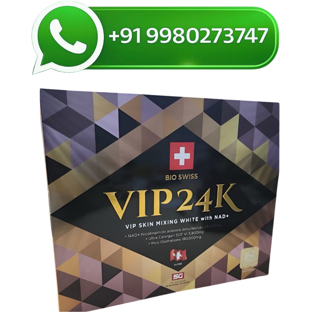 Bio Swiss VIP 24K Glutathione Injection With NAD