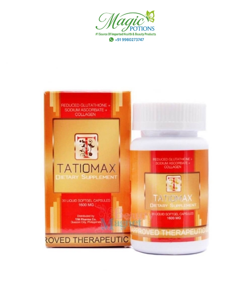 Tatiomax Glutathione Whitening Softgels 1600 mg