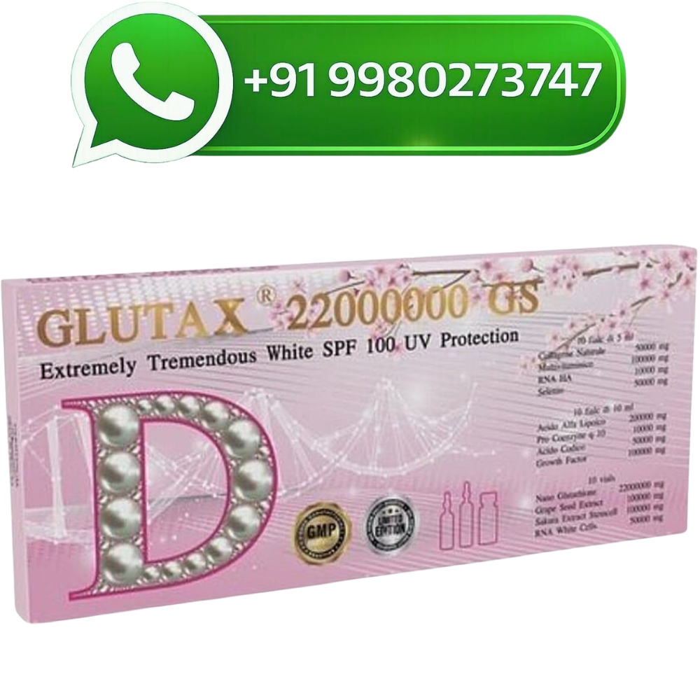 Glutax 22000000gs Extremely Tremendous White Glutathione Injection