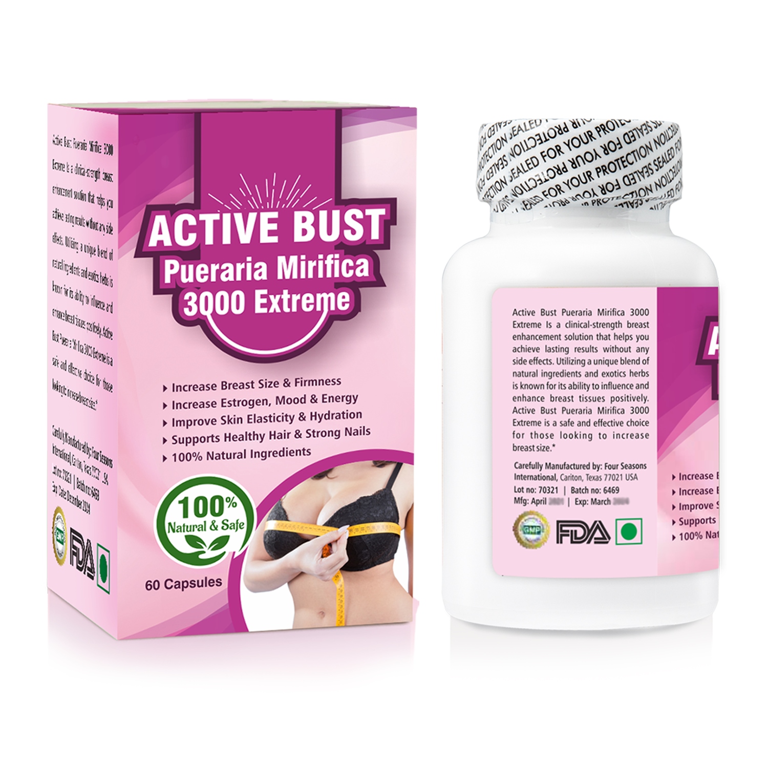 Active Bust Pueraria Mirifica 3000 Extreme