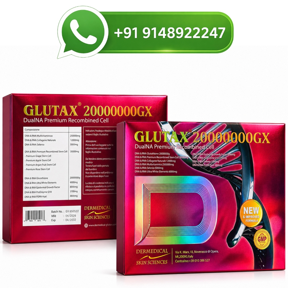 Glutax 20000000GX Glutathione Skin Whitening Softgels