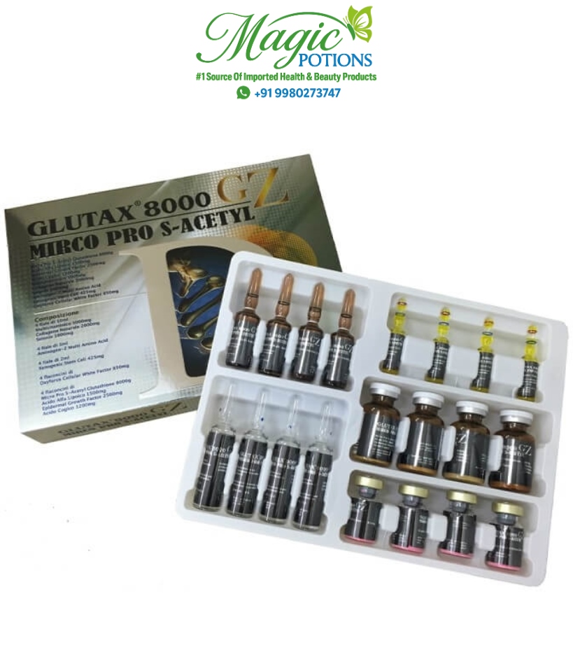 Glutax 8000gz Micro Pro S Acetyl Glutathione Injections