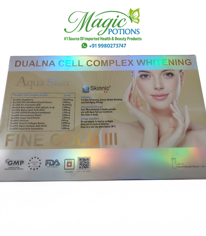 Aqua Skin Fine Gold III Glutathione Whitening Injection