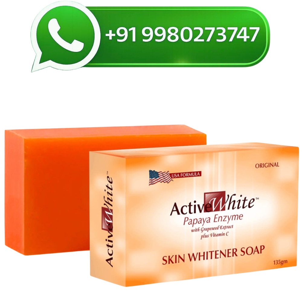 Active White Papaya Enzyme Skin Whitening Soap